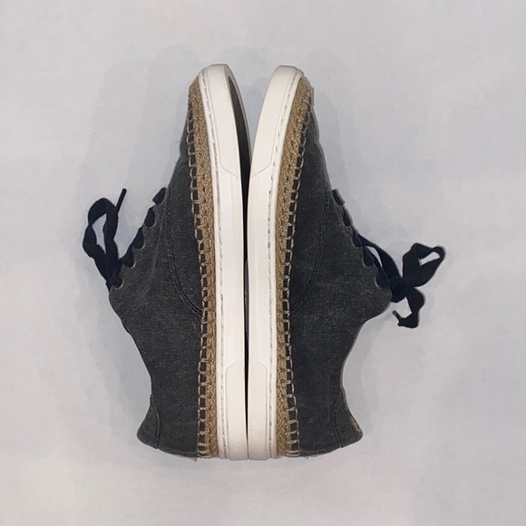 UGG Eyan II Espadrille Canvas Lace Up Sneakers - Picture 5 of 12
